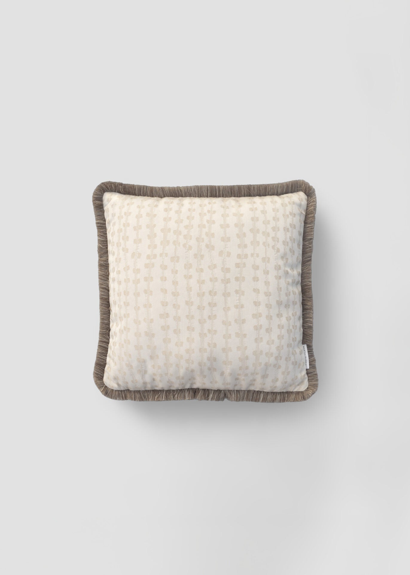 Coussin d'extérieur « Chiasso » – carré, confortable et résistant aux intempéries – 50 x 50 cm