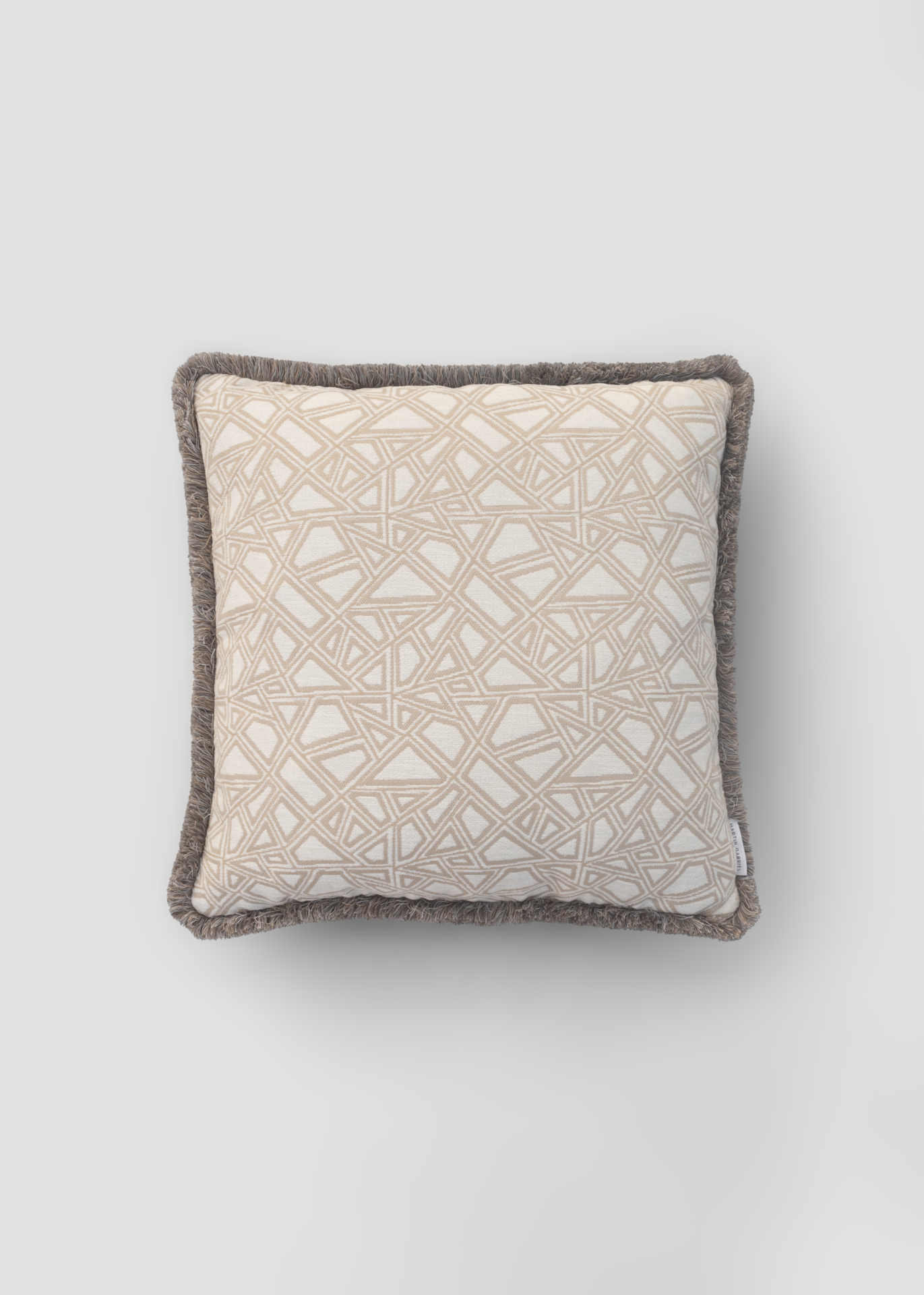 Coussin d'extérieur « Lavertezzo » – élégant, expressif et résistant aux intempéries - 60 x 60 cm