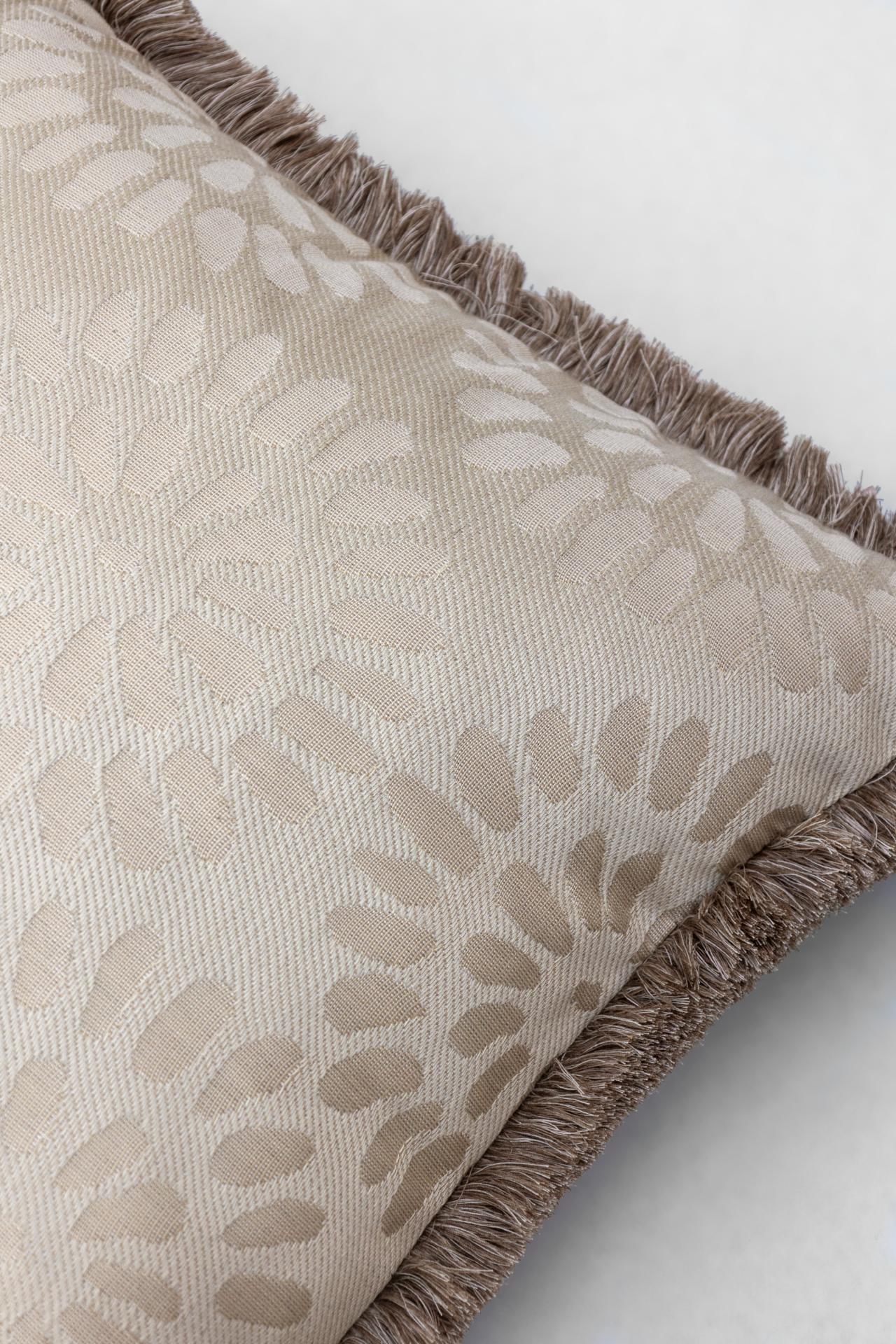 Coussin d'extérieur « Morcote » – généreux, fait main et résistant aux intempéries - 50x50cm