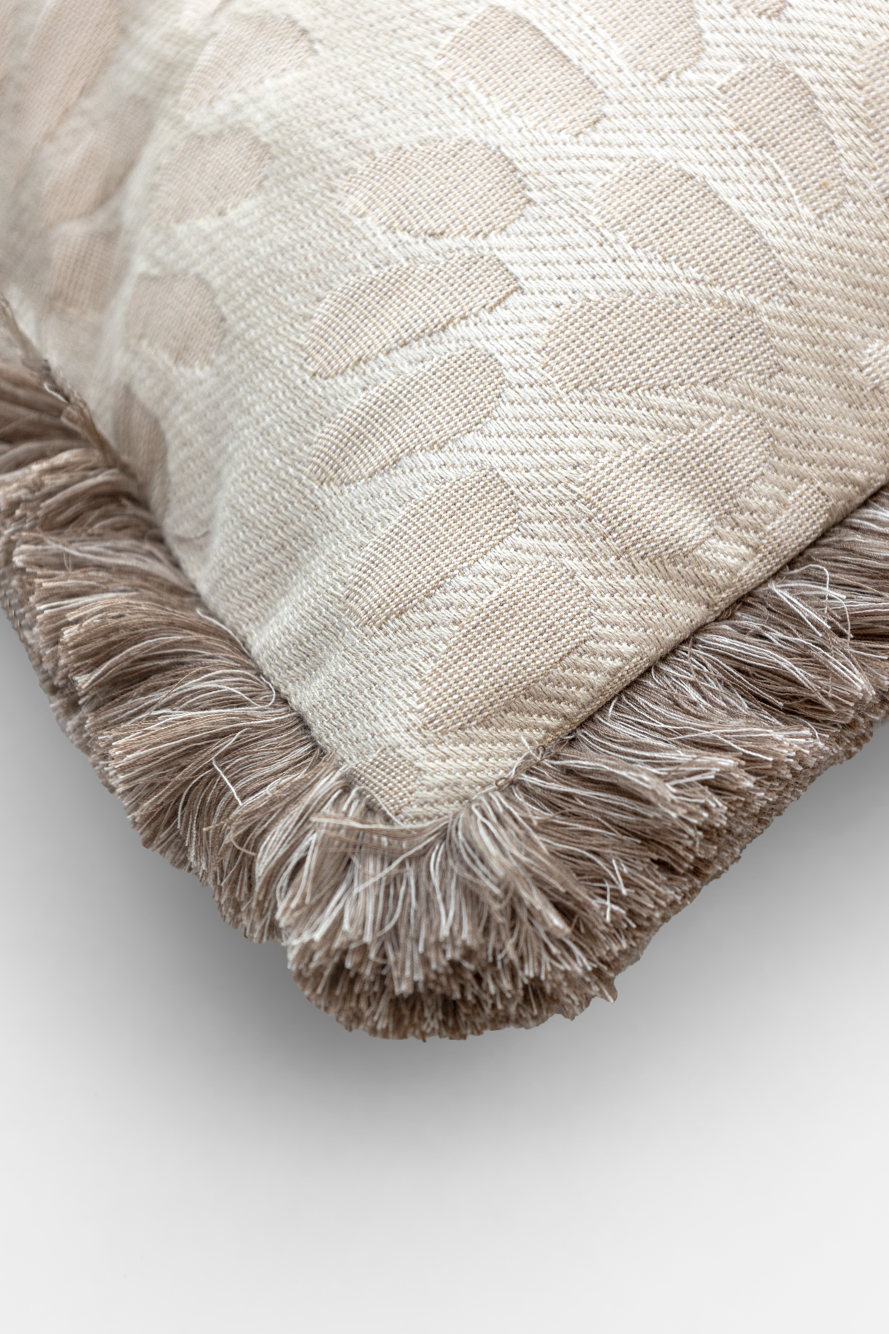 Coussin d'extérieur « Morcote » – généreux, fait main et résistant aux intempéries - 50x50cm