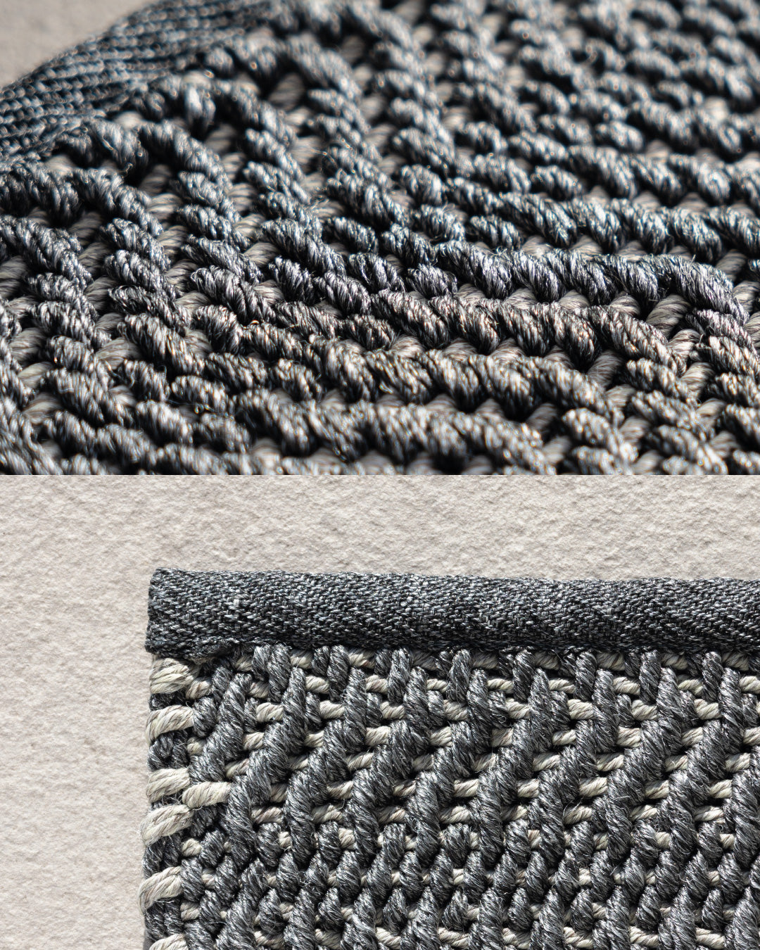 Tapis d'extérieur « Gunmetal Grey » : la force intemporelle rencontre le design moderne