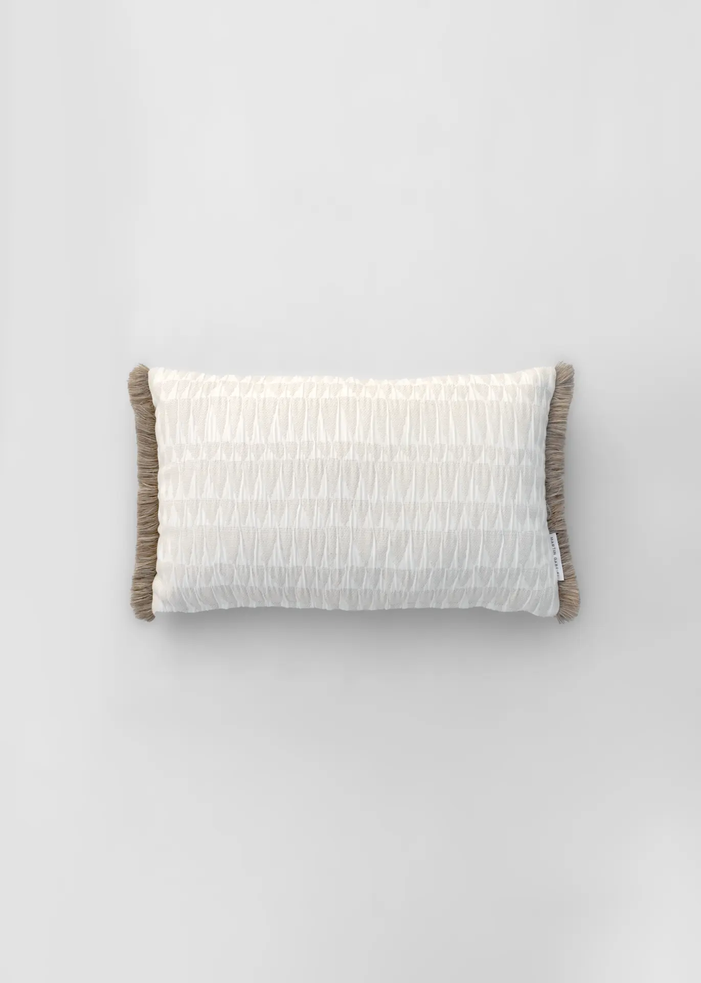 Coussin d'extérieur « Tesserete Small » – doux, élégant et résistant aux intempéries - 35 x 60 cm