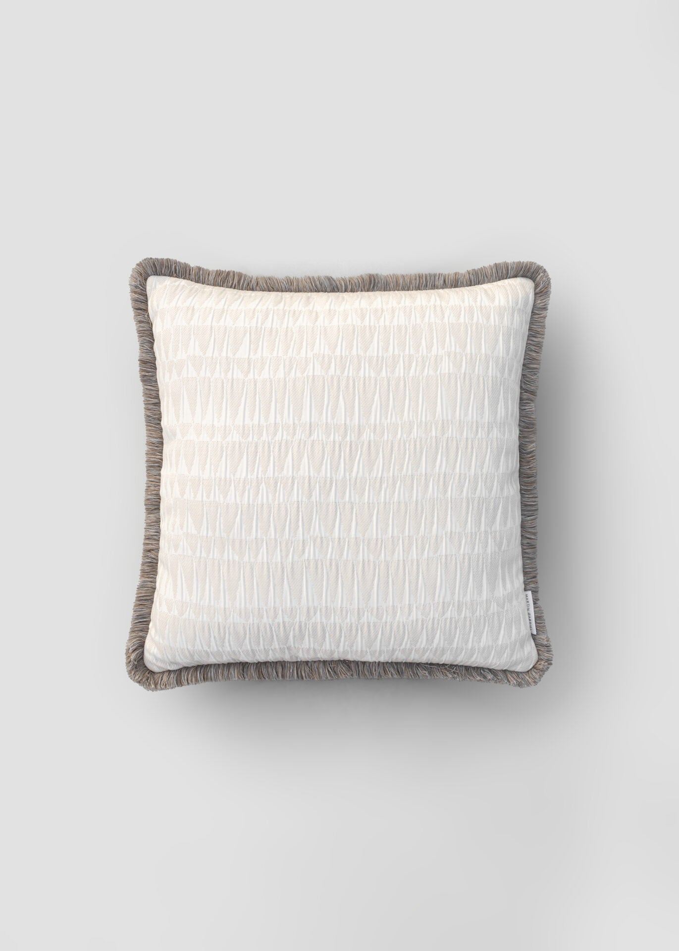 Coussin d'extérieur « Tesserete » – grand, élégant et résistant aux intempéries – 60 x 60 cm