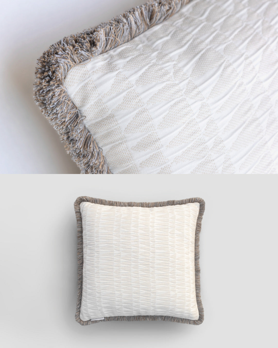 Outdoor-Kissen „Tesserete“ – groß, elegant & wetterfest - 60x60cm