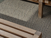 Eleganter Outdoor Teppich "Beige Grau" - Sanfte Natürlichkeit, edel interpretiert