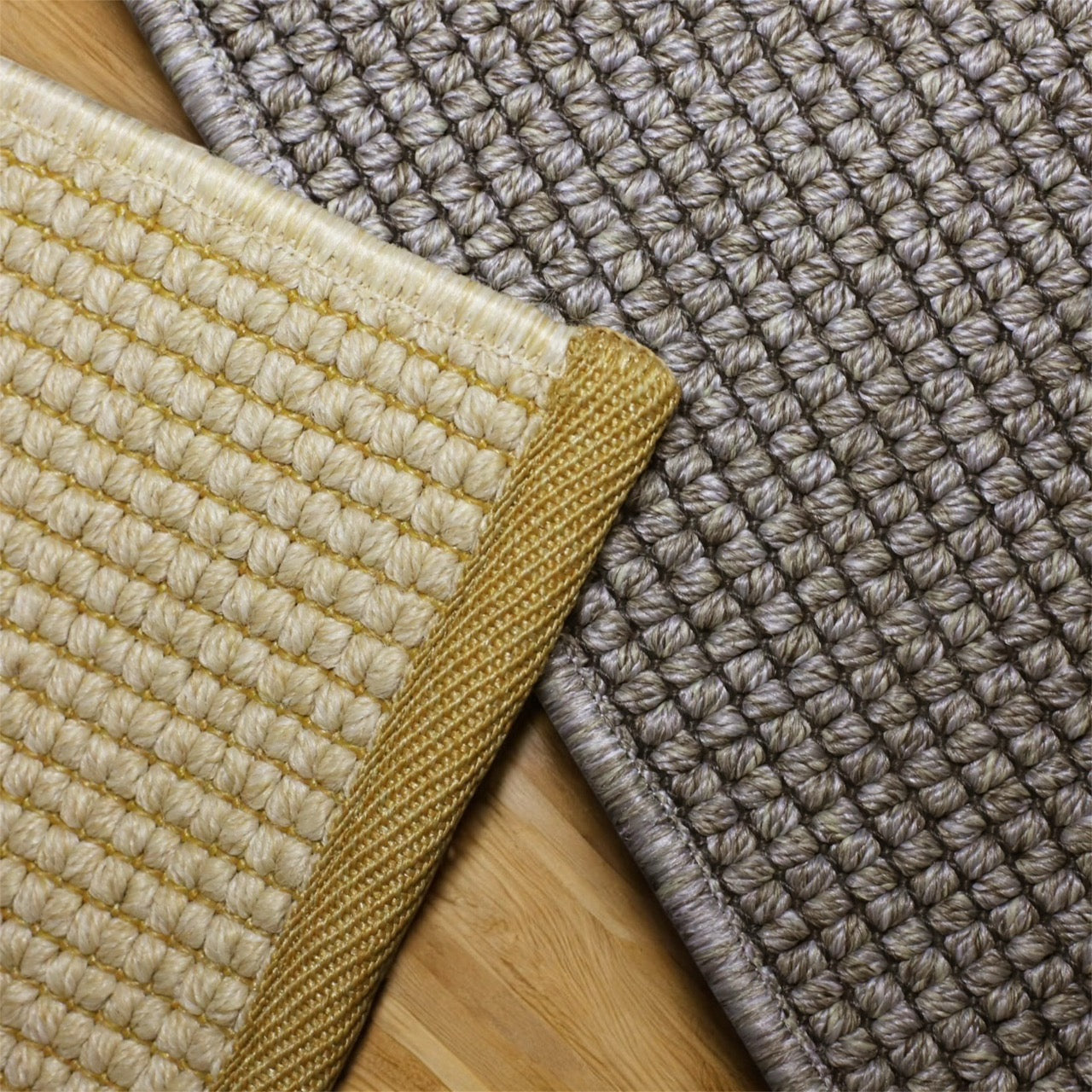 Martin Gabriel - Outdoor-Teppich Maßanfertigung - Series 02 -Farb- und Kantenkombination im Detail 