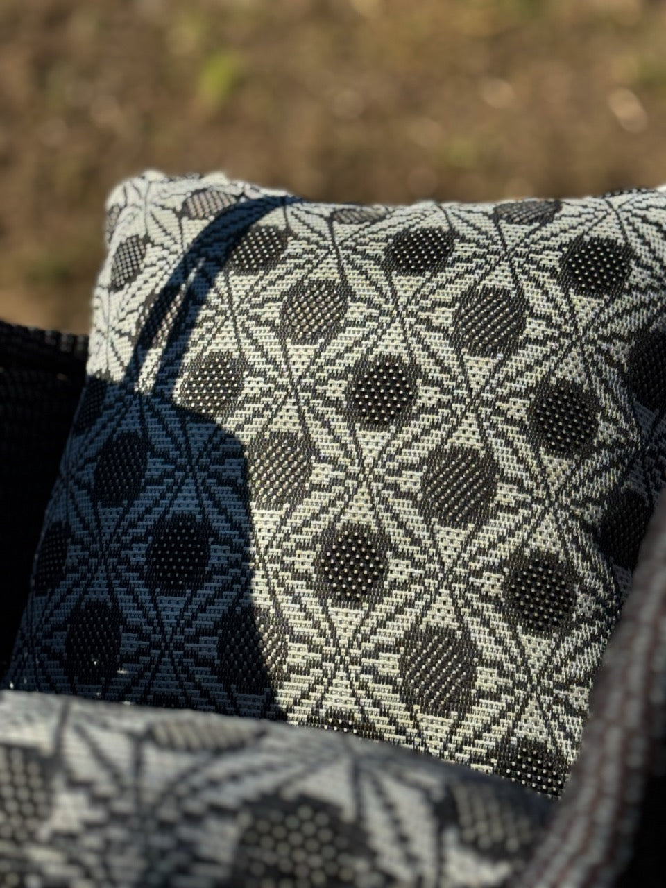 Outdoor-Polster erneuert für private Terrasse