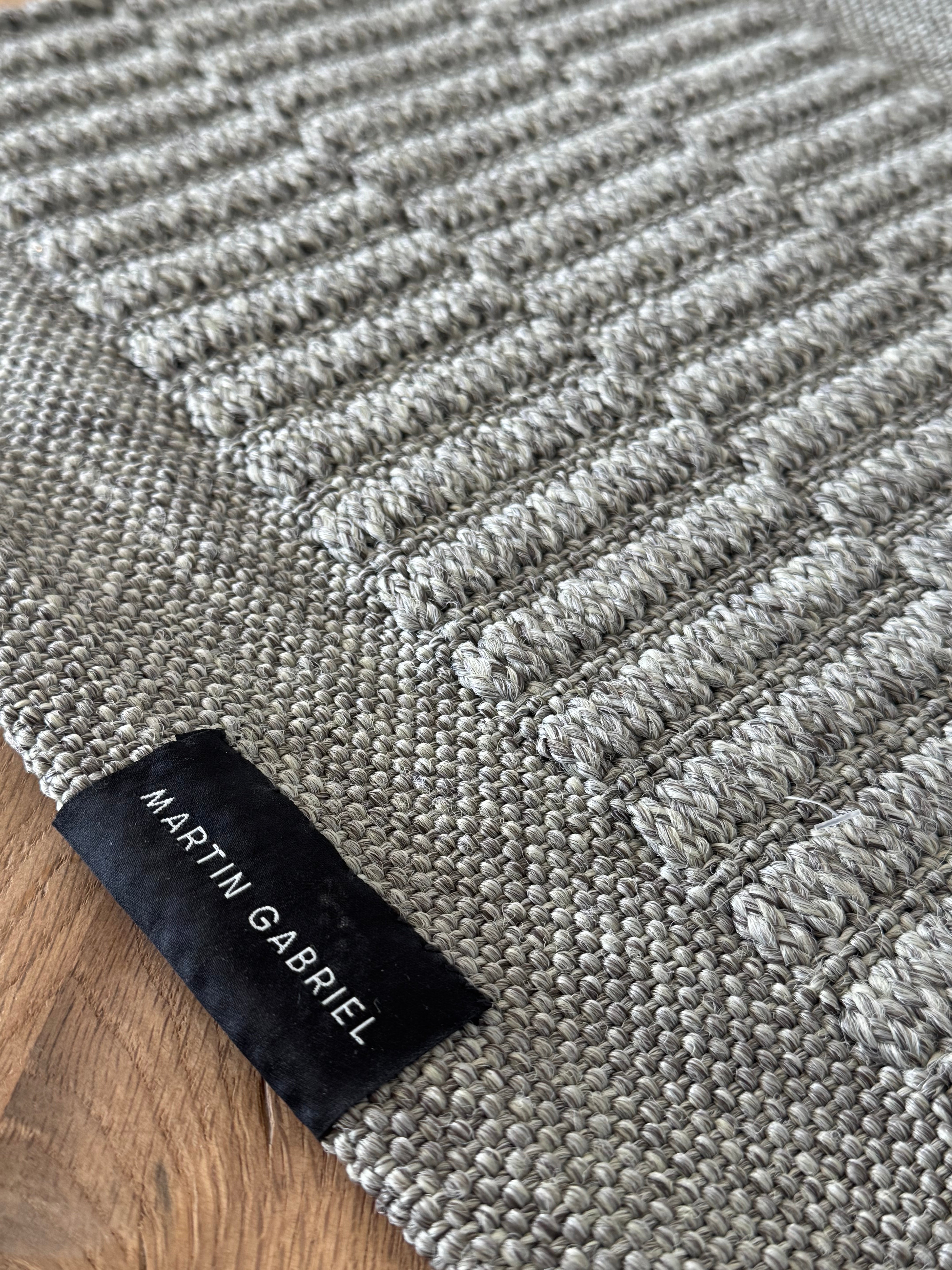 nahaufnahme sample martin gabriel teppich outdoor 