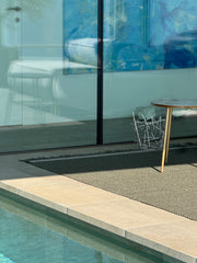 Outdoor-Teppich "Brione" - handgewebt in Indien, Aloe Green Grey