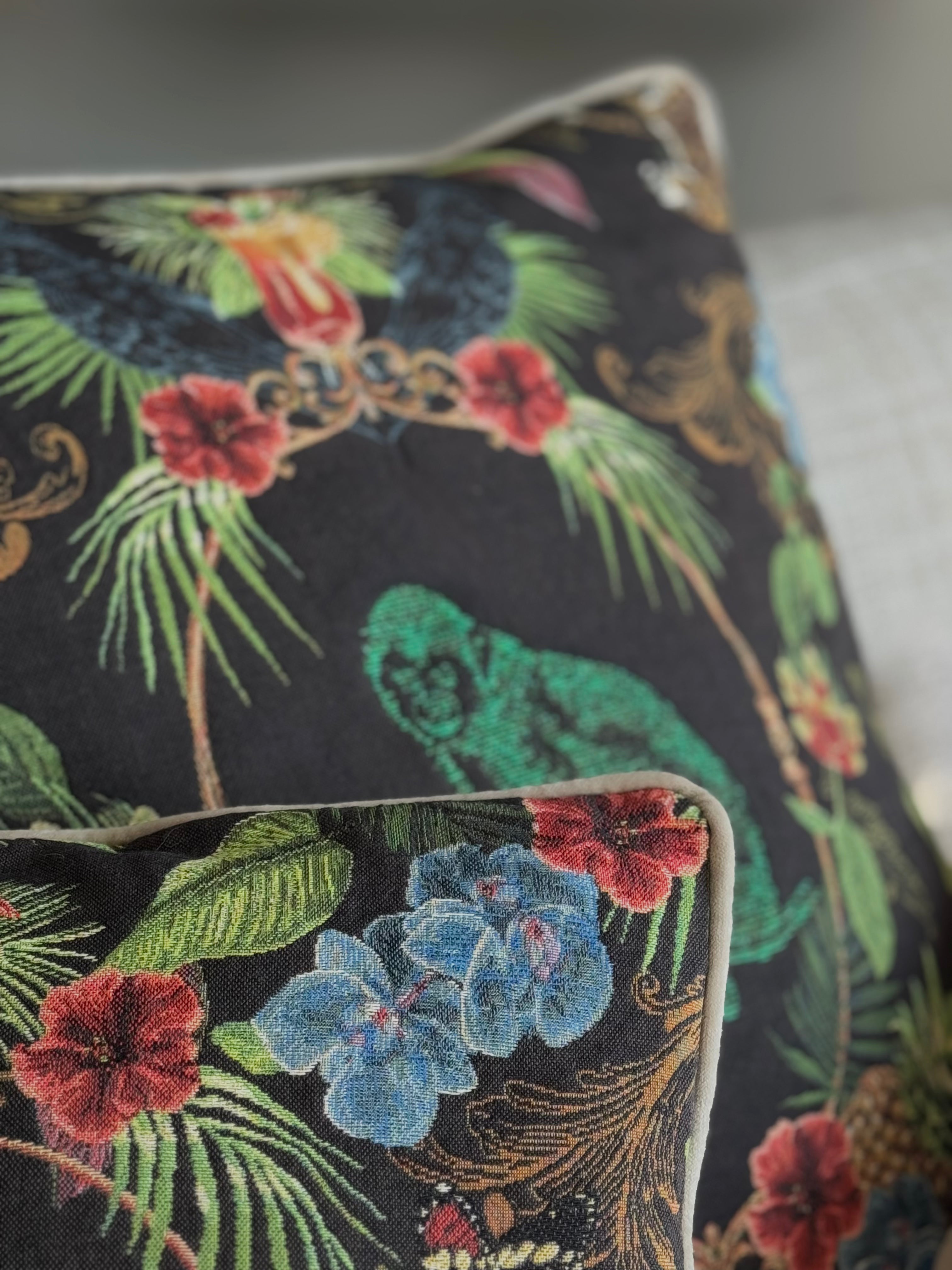 Martin Gabriel – „Monkey" Gobelin Kissen | Limited Edition