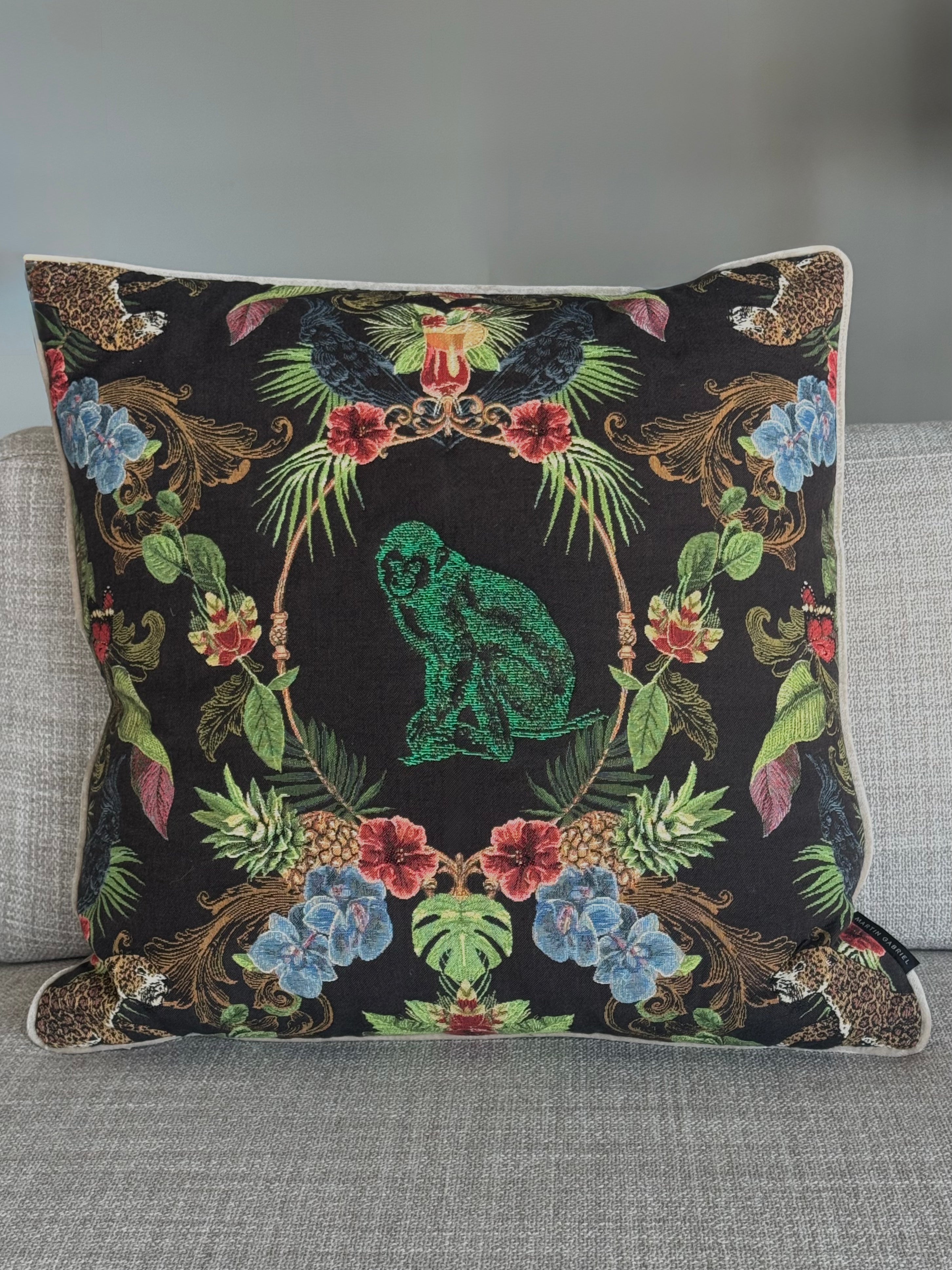 Martin Gabriel – „Monkey" Gobelin Kissen | Limited Edition