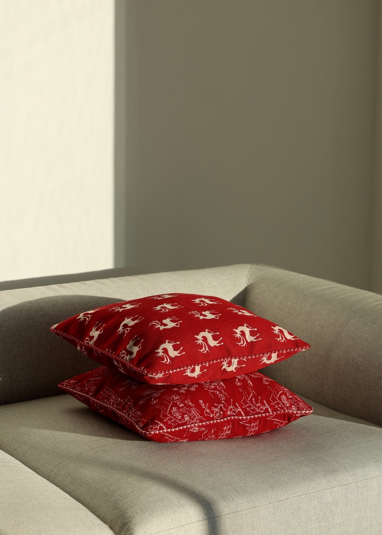 Alpine Redstag – Chalet Kollektion – 50x50 - Martin Gabriel Home - Kissen - Martin Gabriel Home