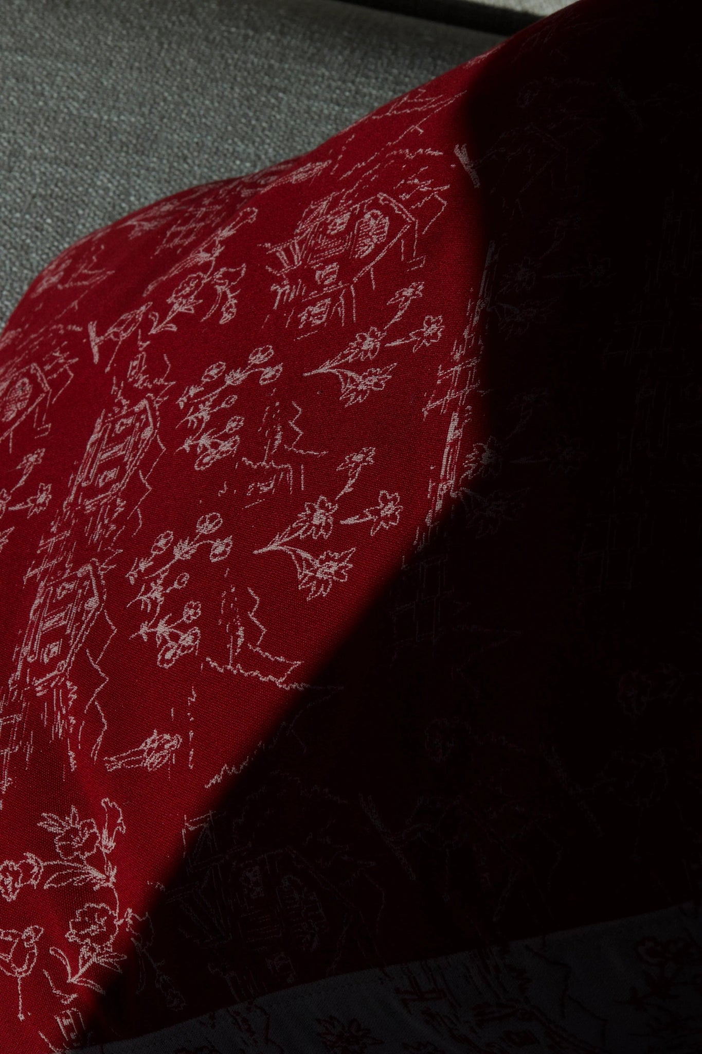 Chalet Rouge Panorama – Martin Gabriel - Martin Gabriel Home - Kissen - Martin Gabriel Home