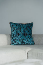 Kissen Petrol in 3D Velour Design – Martin Gabriel (Limited Edition) - Martin Gabriel - Kissen - Martin Gabriel