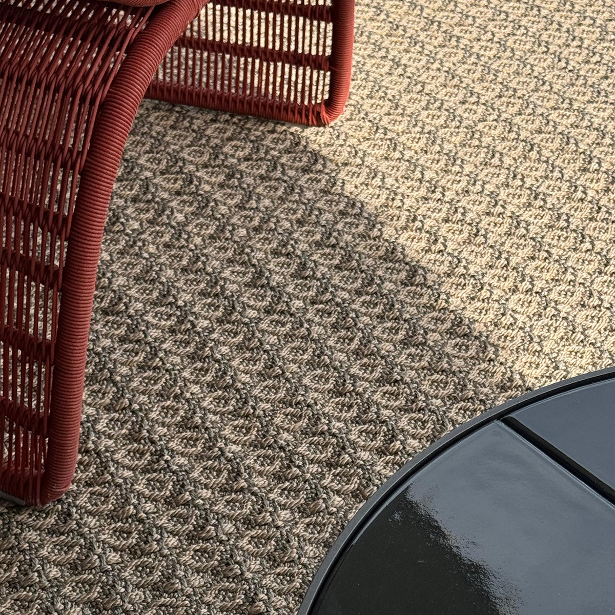 Outdoor carpet "Bronze Copper" - elegance for indoor and outdoor areas