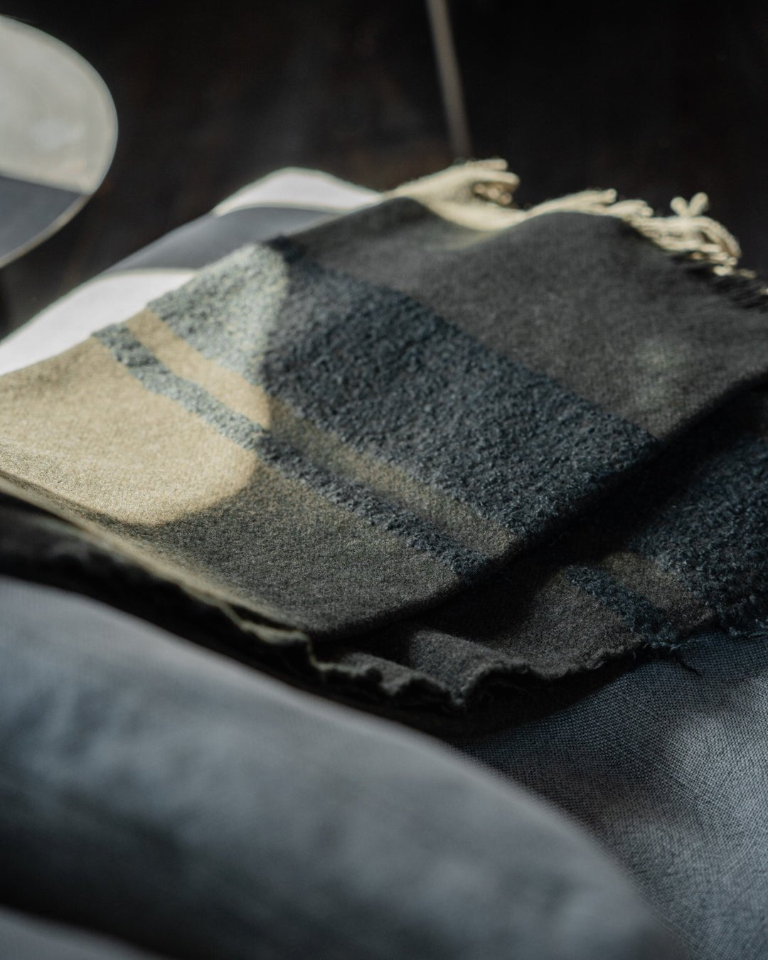 Martin Gabriel – Indoor - Decke „Jade“ | 220 x 140 cm | LIMITED Wolle, Kaschmir EXTRA LANG - Martin Gabriel - Indoor - Decke - Martin Gabriel