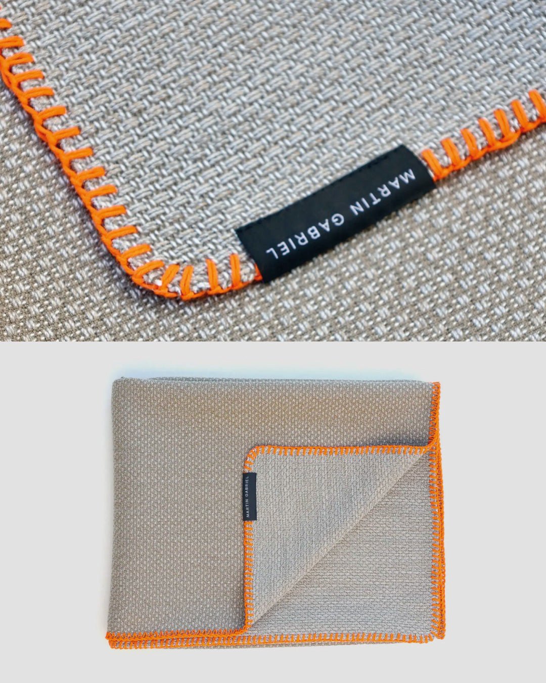 Outdoor - Decke „Portofino“ – elegant, wetterfest & angenehm weich - 130x180cm - Martin Gabriel - Outdoor Throws - Martin Gabriel