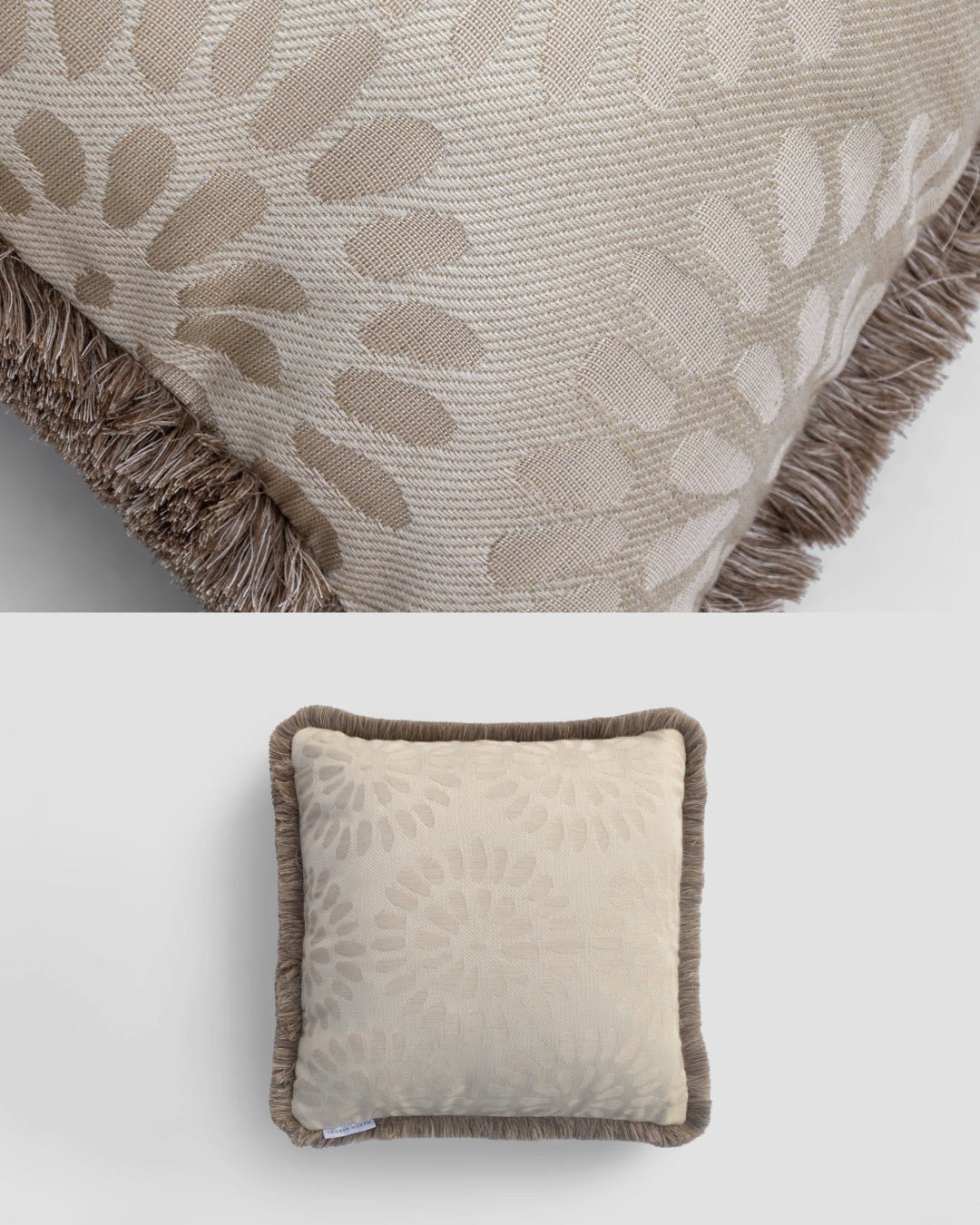 Outdoor - Kissen „Morcote“ – großzügig, handgefertigt & wetterfest - 50x50cm - Martin Gabriel - Outdoor Kissen - Martin Gabriel