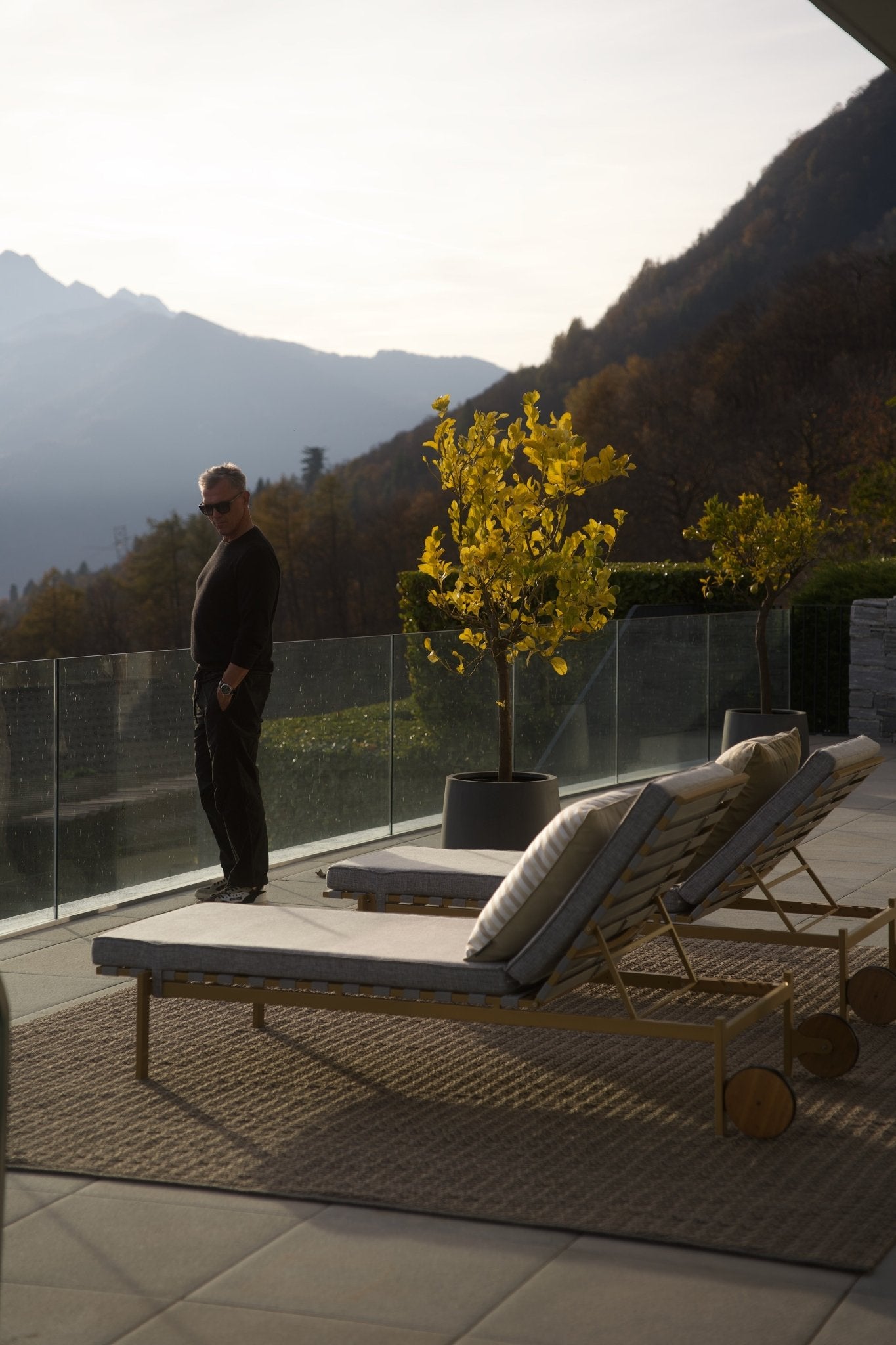 Outdoor Teppich "Bronze Kupfer" - Eleganz für Aussen - und Innenbereiche - Martin Gabriel Home - Outdoor Teppiche - Martin Gabriel Home