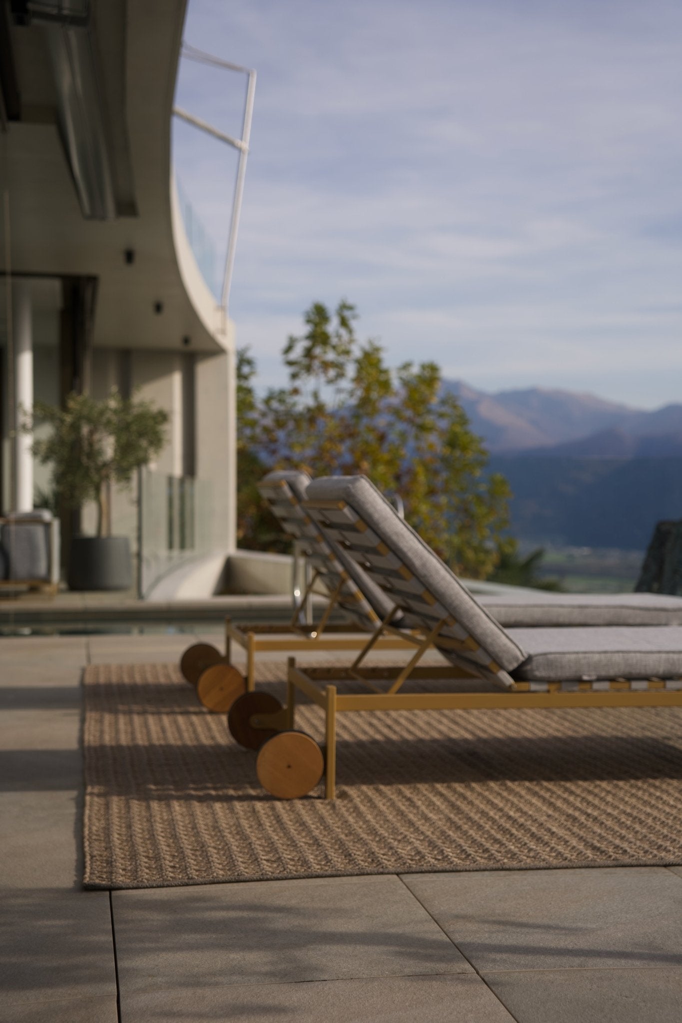 Outdoor Teppich "Bronze Kupfer" - Eleganz für Aussen - und Innenbereiche - Martin Gabriel Home - Outdoor Teppiche - Martin Gabriel Home