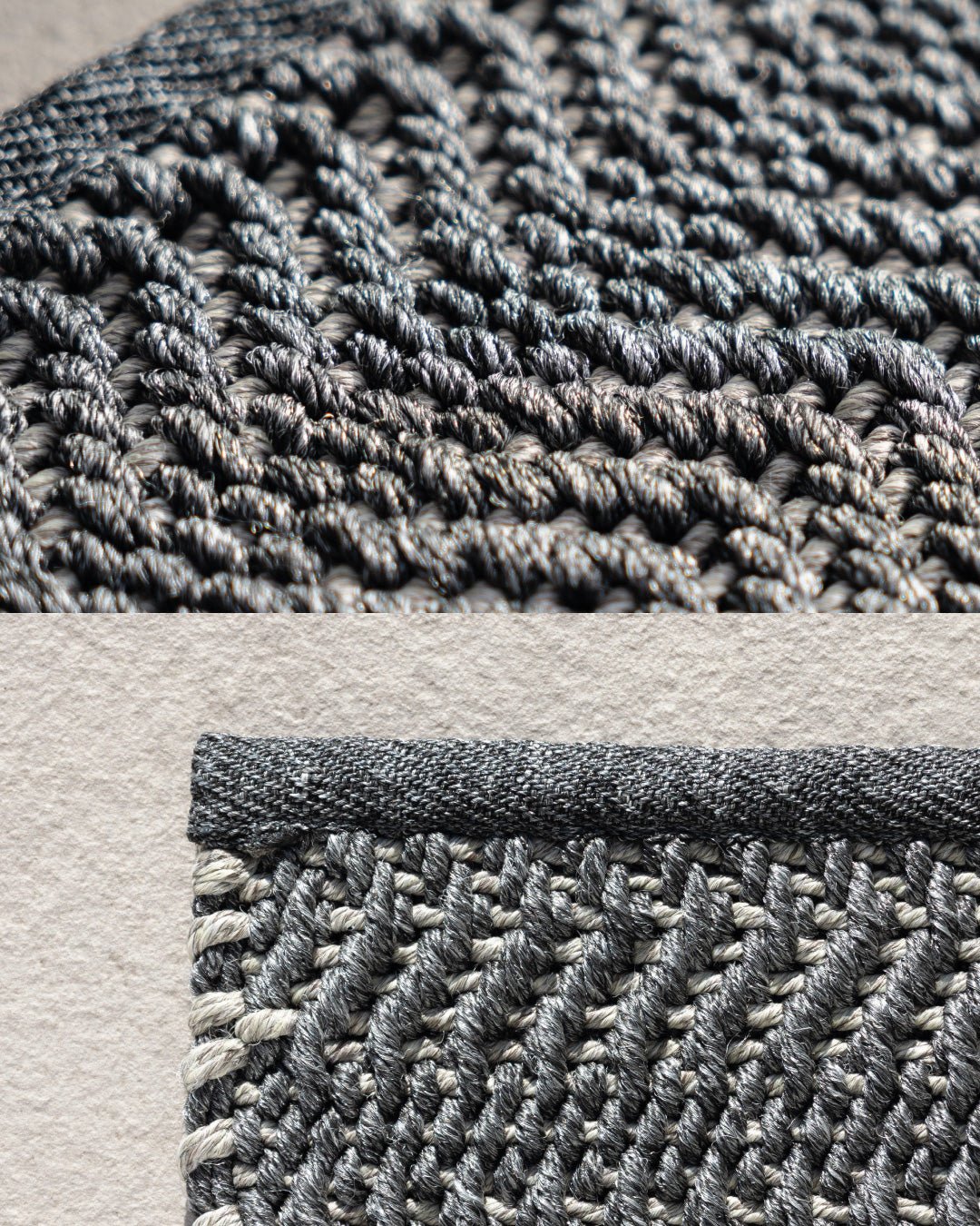 Outdoor Teppich "Gunmetal Grey " - Zeitlose stärke trifft modernes Design - Martin Gabriel - Outdoor Teppiche - Martin Gabriel